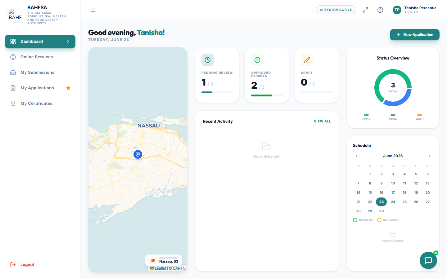A citizen's dashboard